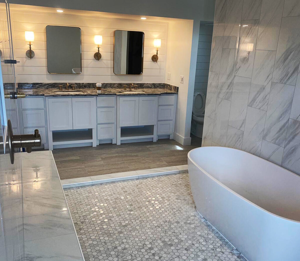 Amazing bathroom remodel in Aurora, Colorado by the #1 Area Contractor - Accell Construction
