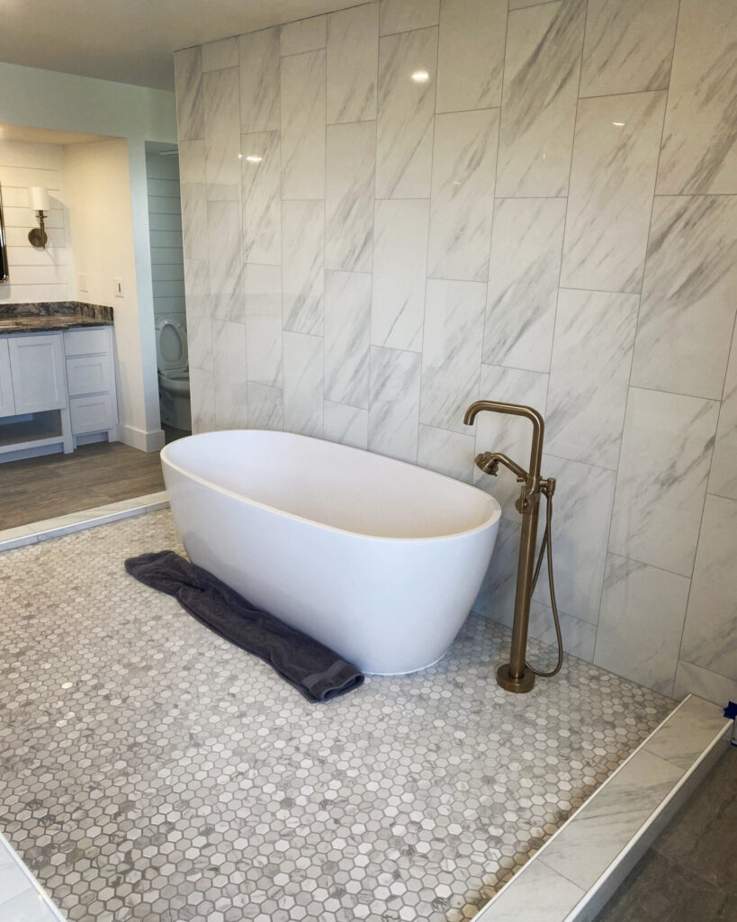 Another shot of this amazing bathroom remodel in Aurora, Colorado by the #1 Area Contractor - Accell Construction